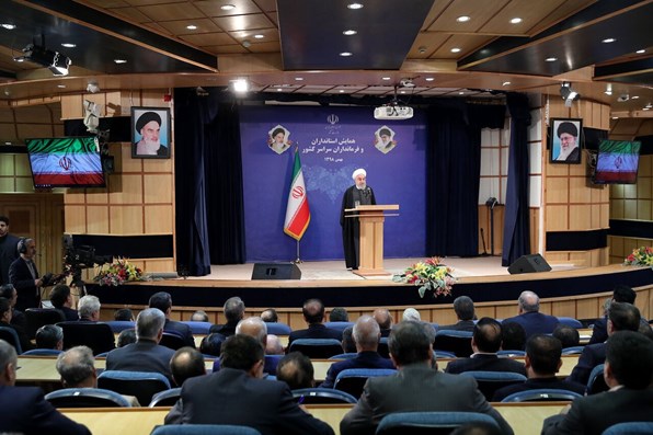 روحاني: لن نسمح لترامب بزعزعة العلاقات بين شعبنا ونظامه 