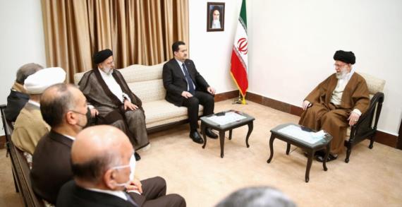 السيد الخامنئي لرئيس الوزراء العراقي: أمن العراق من أمن ايران
