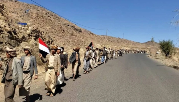 صنعاء .. مسير راجل لخريجي دورات 