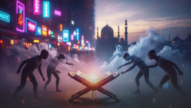 الأعداء حين يعملون على 