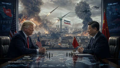 الحرب على إيران وأثرها على العلاقة الأمريكية الصينية