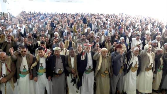 لقاء للمشايخ والوجهات الاجتماعية بعمران لإعلان النفير العام لمواجهة العدوان
