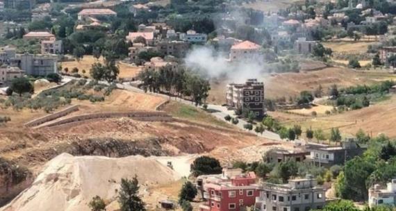 العدو الصهيوني ينفذ تفجيرات في حداثا ووادي برعشيت جنوبي لبنان