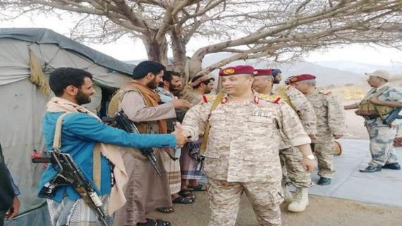 تفقد أحوال المرابطين في جبهات الأجاشر والبقع ونجران