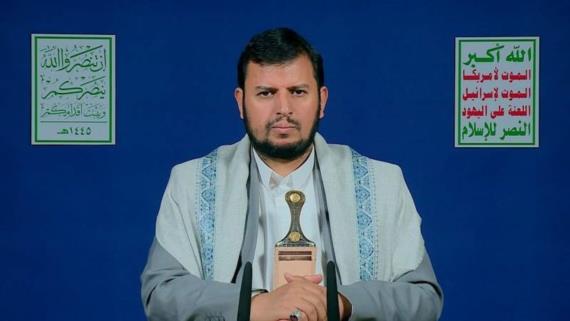 السيد القائد يعلن منع السفن الإسرائيلية من عبور المحيط الهندي و القرن الأفريقي