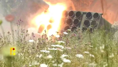 حزب الله يقصف نهاريا وحيفا وقاعدة 