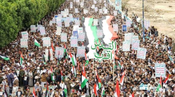 صعدة تحيي يوم القدس العالمي بثلاث مسيرات حاشدة