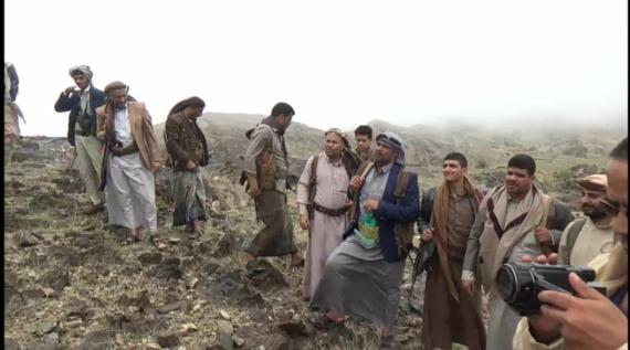 زيارة عيدية لقيادات محافظة عمران للمرابطين في الزاهر بالبيضاء