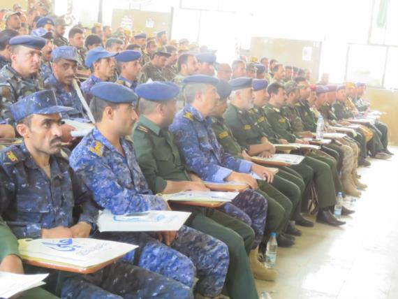 شرطة عمران تقيم فعالية بمناسبة ذكرى يوم الولاية .