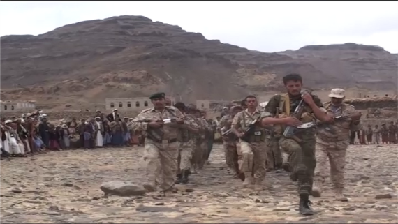 قافلة مالية ومعرض صور للشهداء في مديرية بني بهلول بمحافظة صنعاء