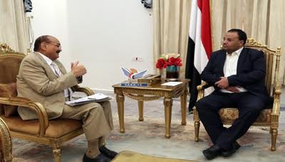 رئيس المجلس السياسي الأعلى يلتقي رئيس مجلس القضاء الأعلى