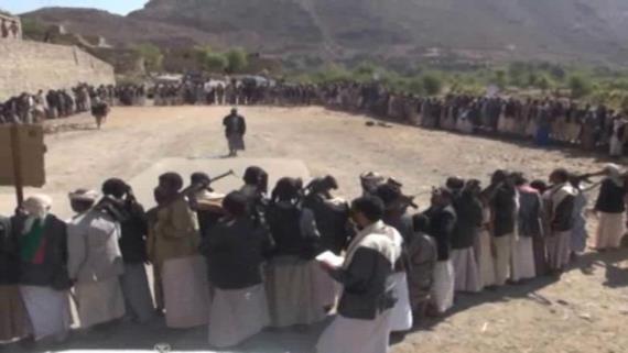 أبناء حبور ظليمة ومنتسبو التربية بعمران ينظمون وقفات احتجاجية