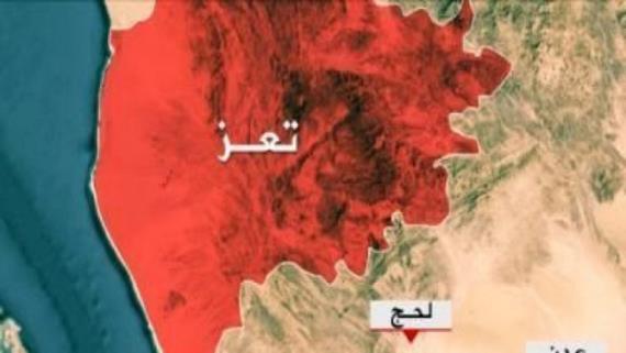 قتلى وجرحى من المنافقين وتدمير مدرعة وآلية لهم في صد زحف واسع بتعز