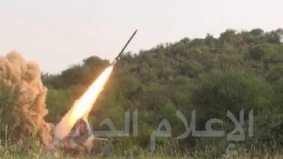 إطلاق صاروخين اورغان على تجمعات المرتزقة والجنود السودانيين في عسير