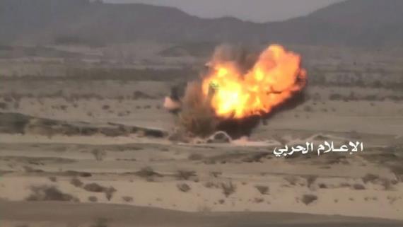 مصرع وأسر منافقين إثر تفجير آليتين لهم في الجوف
