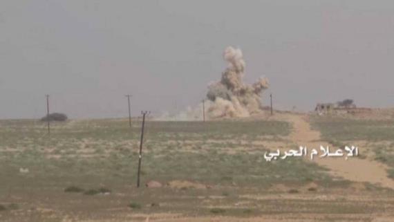 قصف مدفعي يستهدف مرابض لمدفعية المرتزقة في الجوف