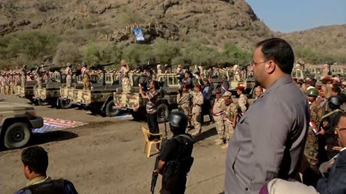 الرئيس الصماد يحضر حفل تخرج دفعة
