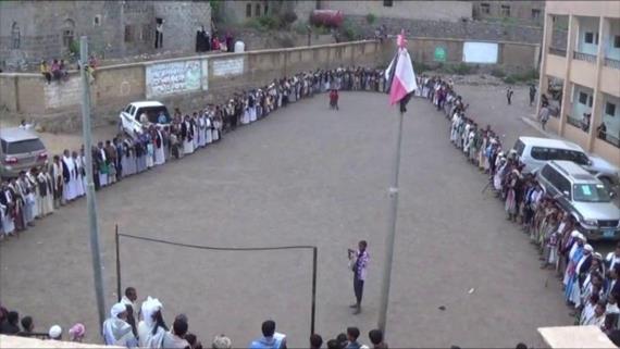 أبناء عزلة مديخة في حجة ينددون باستمرار جرائم العدوان