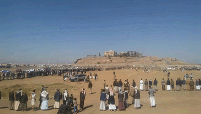 مأرب : وقفة قبلية وعرض عسكري لإعلان النفير العام ورفد الجبهات (صور)