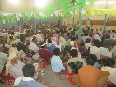 الحديدة : مديرية القناوص تحتفي بمناسبة قدوم ذكرى المولد النبوي الشريف