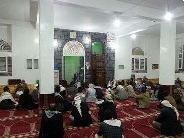 ندوة ثقافية بجامع عبيه بمدينة ذمار بمناسبة ذكرى المولد النبوي الشريف