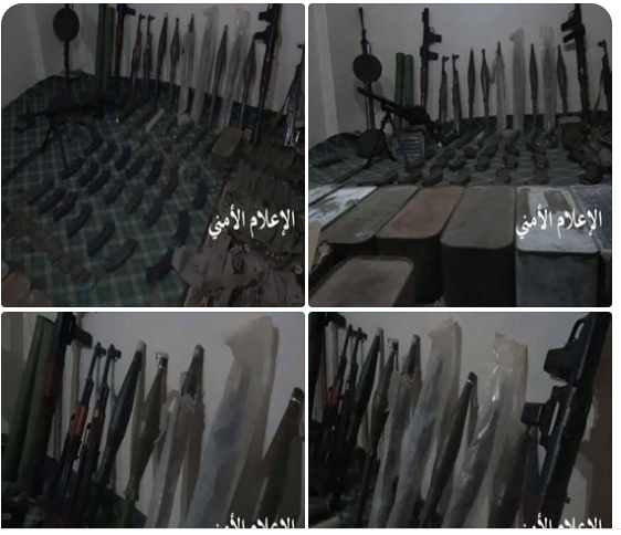 حجة: الاجهزة الأمنية تداهم وكرا لإحدى الخلايا التخريبية التابعة لمرتزقة العدوان.