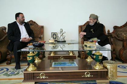 الرئيس الصماد يطمئن على صحة الشيخ ناجي الشايف
