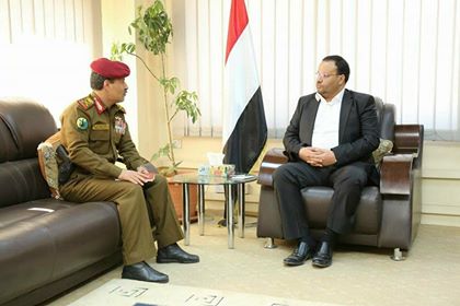 رئيس المجلس السياسي الأعلى يلتقي وزير الدفاع