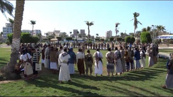 الوحدة الاجتماعية بالحديدة تستقبل قبائل ومقاتلي عمران الذين قدموا لرفد جبهات الساحل الغربي