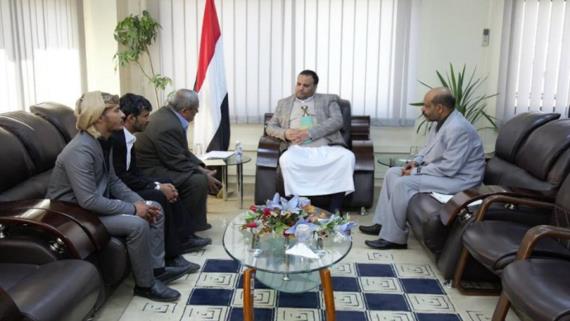 رئيس المجلس السياسي الأعلى يلتقي محافظ شبوة