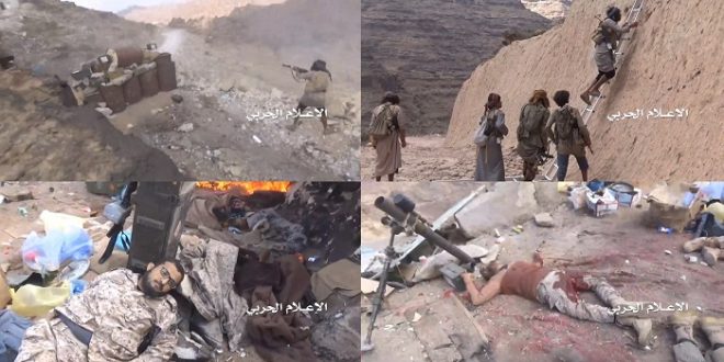 عشرات القتلى والجرحى من الغزاة السودانيين والمرتزقة بعمليات قصف وقنص في ميدي والجوف