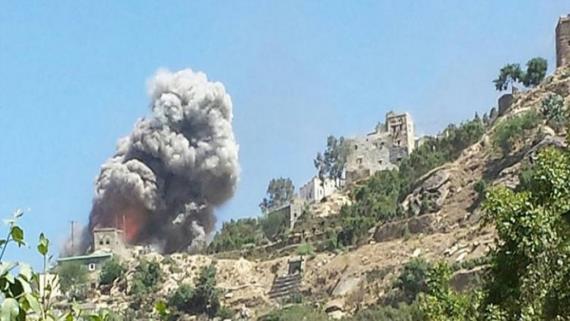 إصابة مواطنين اثنين في قصف صاروخي سعودي على منبه بصعدة 