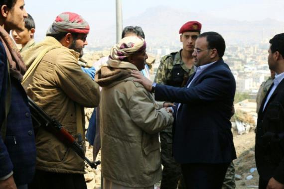 الرئيس الصماد يقدم واجب العزاء في استشهاد المناضل اللواء محمد علي عبدالحق