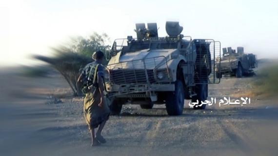 تدمير مدرعتين للمنافقين بصواريخ موجهة في جبهة الساحل الغربي