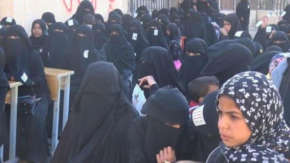 القطاع النسائي في حريب القراميش بمأرب يختتم الذكرى السنوية للشهيد