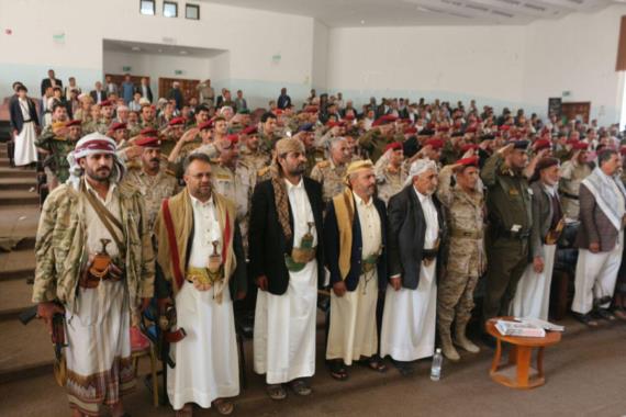 تدشين حملة الحشد والتعبئة العامة لمنتسبي القوات المسلحة بذمار.
