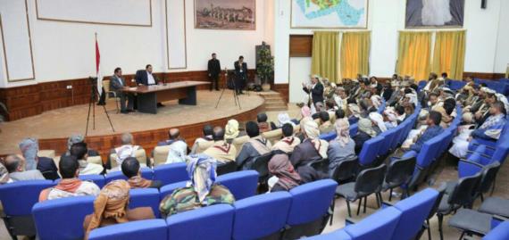 الرئيس الصماد يلتقي مشائخ بني الحارث بأمانة العاصمة
