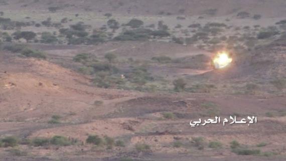تدمير آلية ثانية للمنافقين ومصرع طاقمها في الجوف
