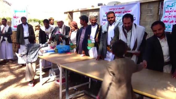 تكريم أوائل الطلاب في منطقة الجعملة بصعدة