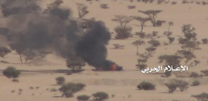 تدمير آلية عسكرية وقنص عدد من المرتزقة في الجوف ومأرب