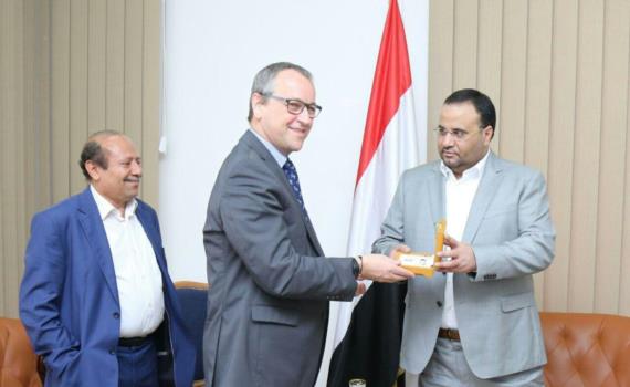الرئيس الصماد يلتقي المدير الإقليمي لمنظمة اليونيسيف لمنطقة الشرق الأوسط وشمال إفريقيا