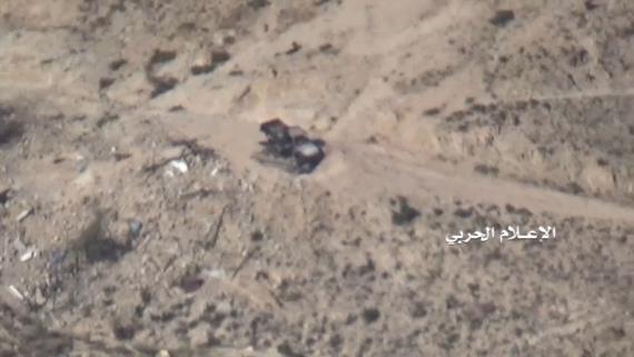 تدمير آلية سعودية في عملية نوعية على موقع الطلعة بنجران