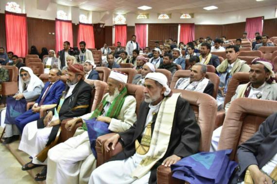 فعالية بعنوان” صبر ونصر” للملتقى الإسلامي بمرور ثلاثة أعوام من العدوان
