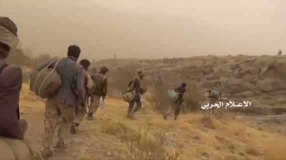 يالصور .. الإعلام الحربي يوزع مشاهد وصور جديدة للعملية العسكرية الواسعة في جبهة نهم
