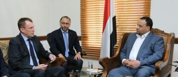 الرئيس الصماد يستقبل رئيس بعثة اللجنة الدولية للصليب الأحمر