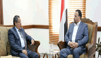 لقاءان منفصلان للرئيس بوزير الإدارة المحلية وأعضاء برلمان الأطفال