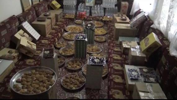 قافلة للجبهات من أسر عدد من الشهداء بصنعاء