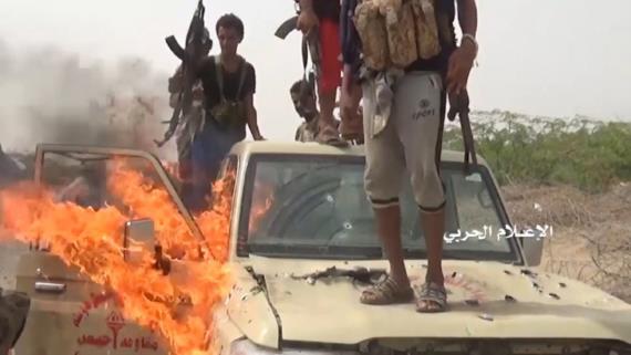تدمير طقمين للغزاة والمنافقين في الساحل الغربي