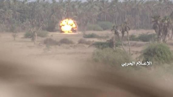 مصرع مرتزقة وتدمير آلية خلال إفشال زحف في حيس