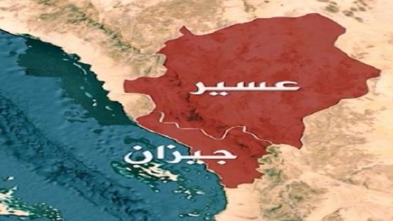 دك تجمعات مرتزقة الجيش السعودي في جيزان و عسير